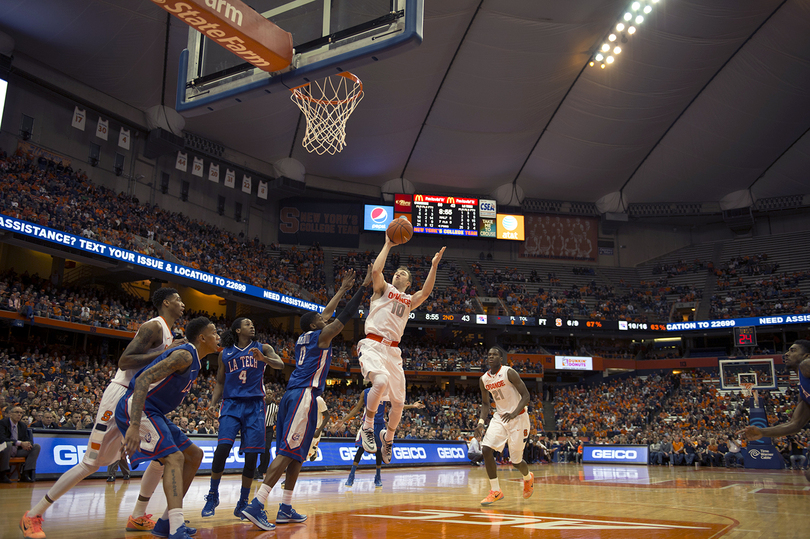 Cooney&#8217;s 25 points, late-game reliability lead Syracuse to narrow 71-69 win over Louisiana Tech