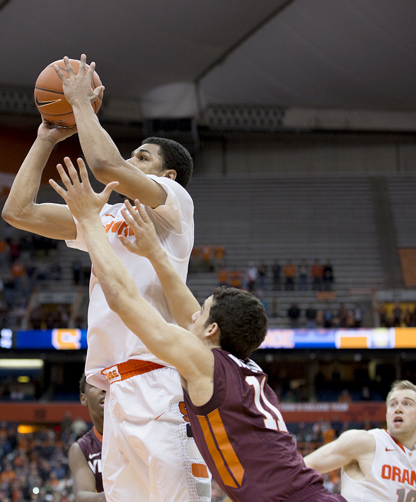 Gbinije closes out Syracuse&#8217;s comeback victory over Hokies with clutch crunch-time scoring