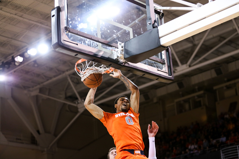 Gbinije delivers consistently for Syracuse in 70-56 victory over Boston College