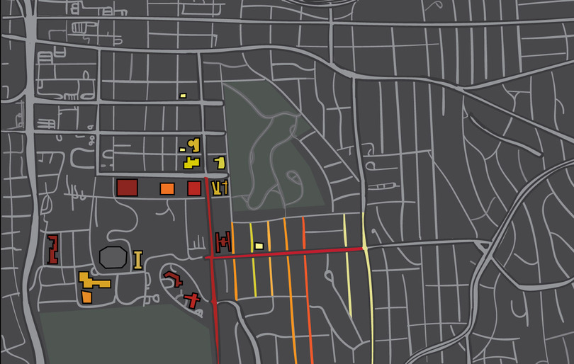 When &#038; Where: Data from DPS&#8217;s crime logs show trends from 2010–14