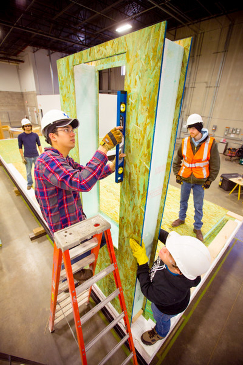 SUNY-ESF students collaborate to design, build highly efficient solar house for solar decathlon