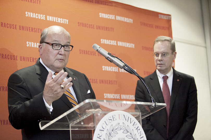 Richard Thompson, chairman of SU Board of Trustees, to step down in May at the end of his term