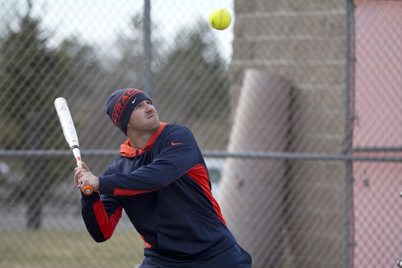 Matt Nandin walks away from baseball career, settles into role as Syracuse assistant softball coach