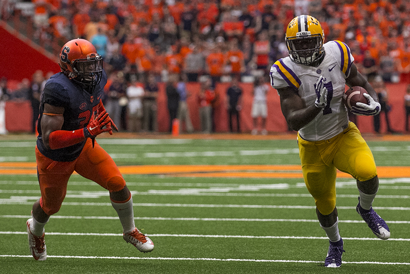 Leonard Fournette: &#8216;Syracuse started Running Back U&#8217;