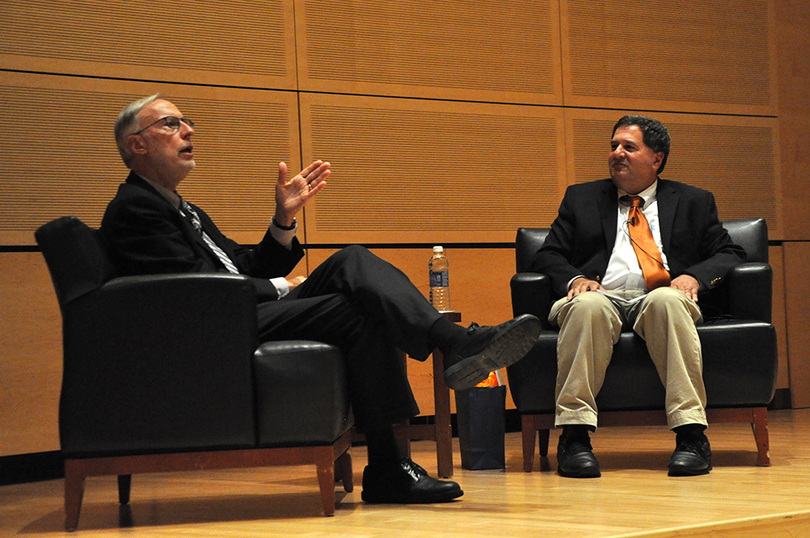 Dan Balz discusses 2016 election during talk at Syracuse University