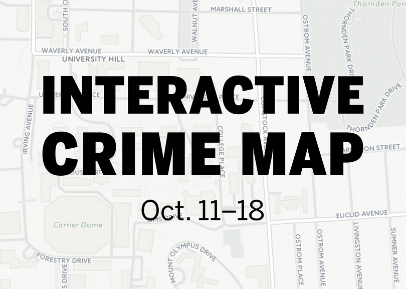 Interactive crime map: Oct. 18–25