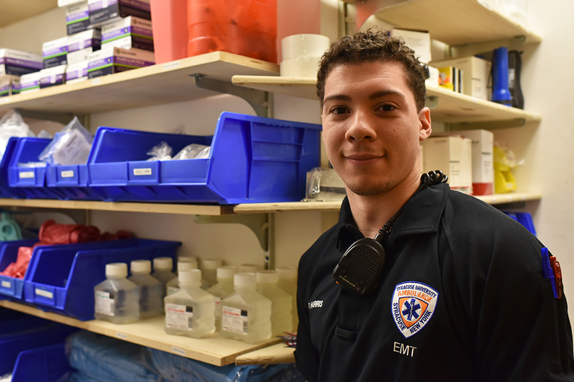 SU Ambulance president works to help others