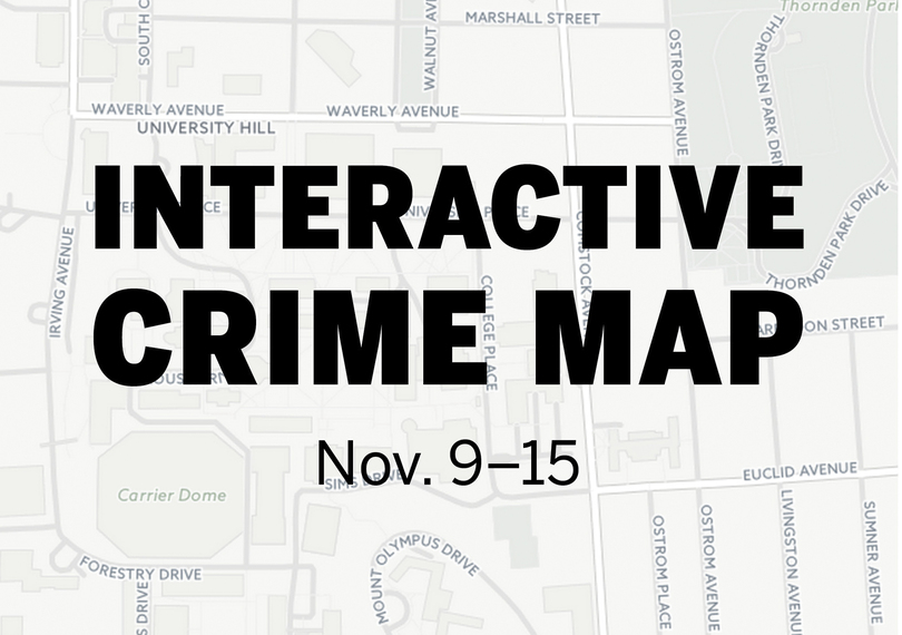 Interactive Crime Map: Nov. 8-15