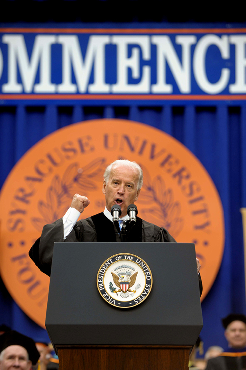 Full text of Joe Biden&#8217;s 2009 SU commencement speech