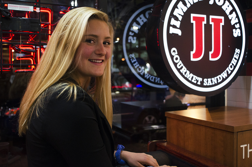 Sophomore trades in sweets for subs with job at Jimmy John&#8217;s