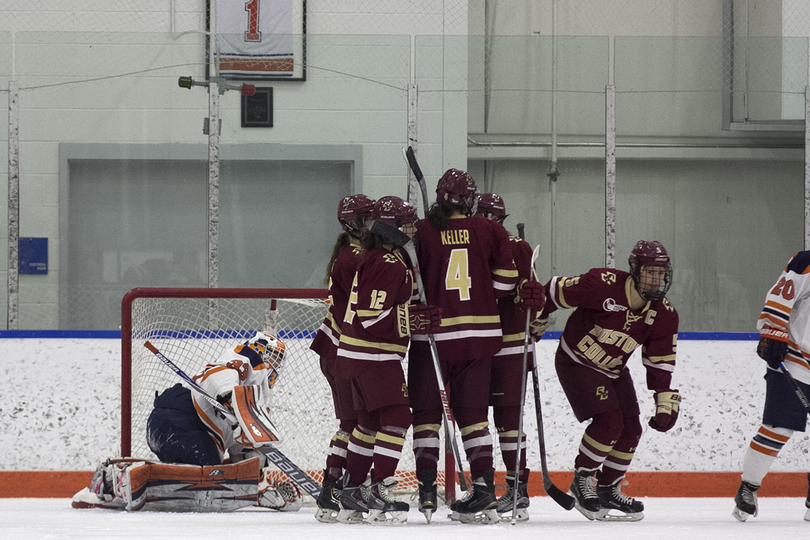 Undefeated Boston College obliterates Syracuse early and often en route to 7-2 victory