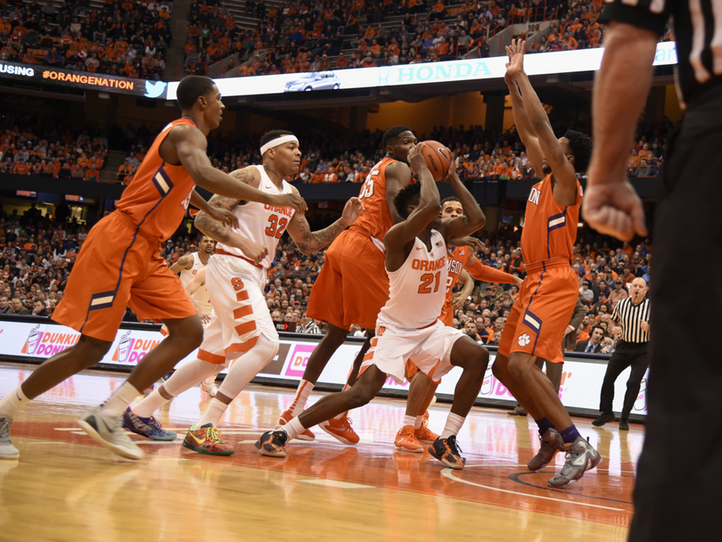 Gallery: Syracuse drops last game with Mike Hopkins as head coach to Clemson, 74-73