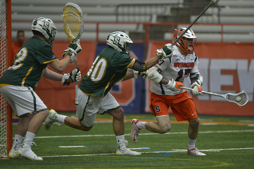 Dylan Donahue orchestrates offense from X in 18-5 win over Siena