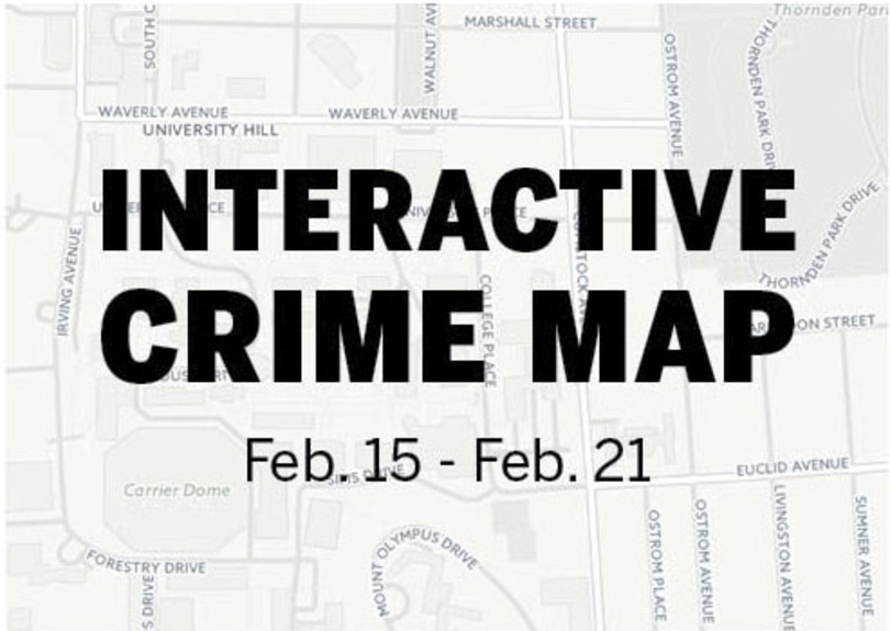 Interactive Crime Map: Feb. 15 &#8211; Feb. 21