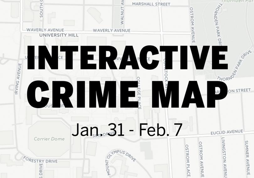 Interactive Crime Map: Jan. 31 &#8211; Feb. 7