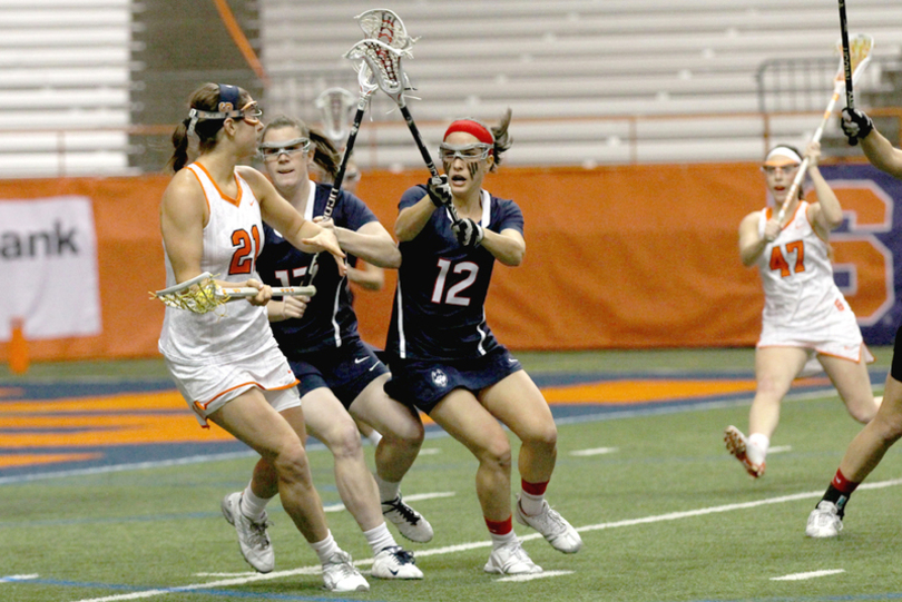 Kayla Treanor and Riley Donahue lead Syracuse to 17-7 win over Connecticut