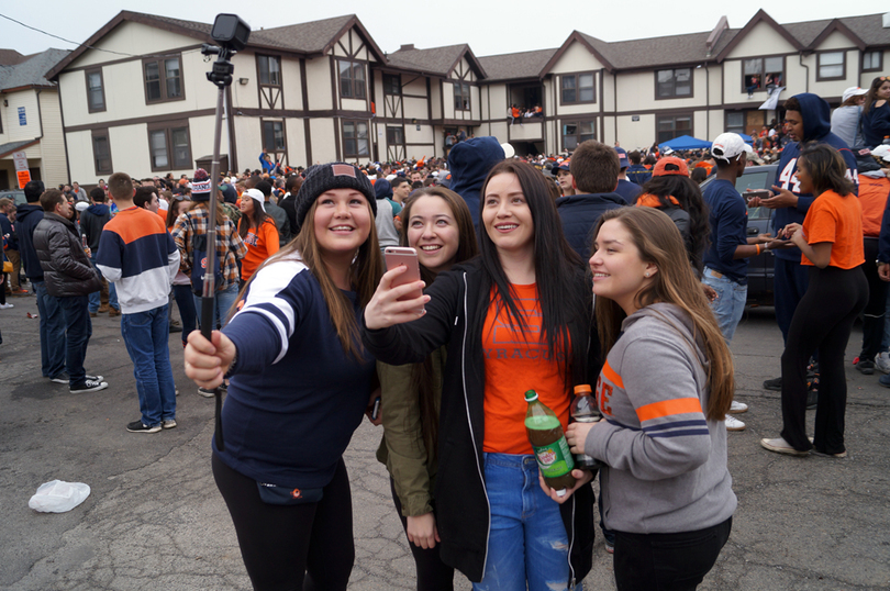 Gallery: Fans storm Castle Court, Marshall Street ahead of Final Four