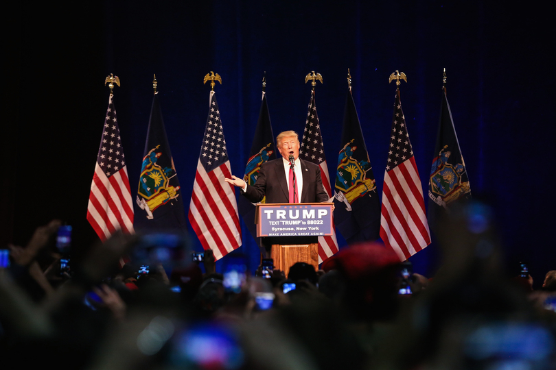 Donald Trump brings polarizing brand of politics to Syracuse campaign stop