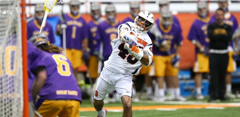 Syracuse men&#8217;s lacrosse flips script, completes second-half comeback in 11-9 win over Albany