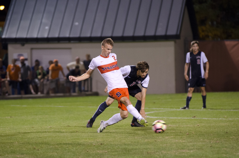 Gallery: Syracuse men&#8217;s soccer survives Loyola Marymount scare with 2-1 OT win