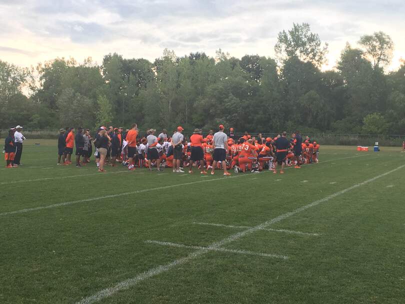 Transcript of Dino Babers firing up Syracuse football team before Friday&#8217;s practice