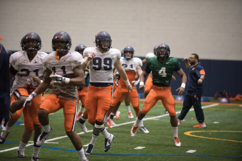 Syracuse football preseason storylines, No. 2: Who slots in at defensive end?