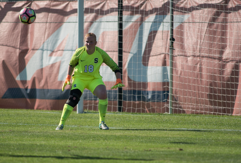 Courtney Brosnan becomes one of the top goalies in the ACC