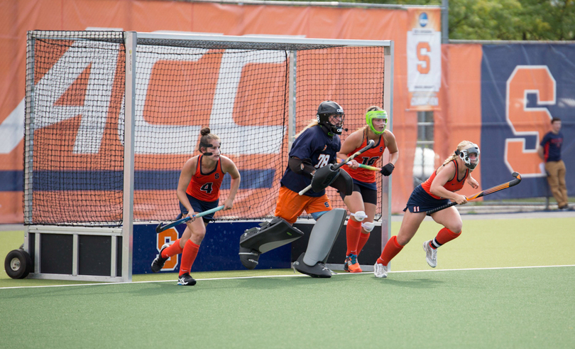 Regan Spencer keeps Syracuse field hockey afloat in 3-1 win over Boston College