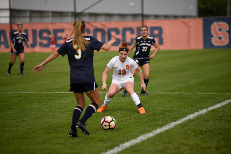 Gallery: Syracuse women&#8217;s soccer ties No. 20 Notre Dame, 1-1