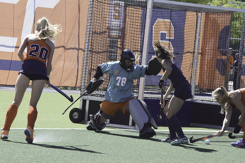 Regan Spencer fills void left by historic Syracuse goalie Jess Jecko