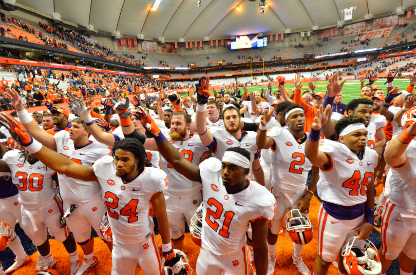 Syracuse-Clemson football to kickoff at 3:30 p.m. on ABC/ESPN2