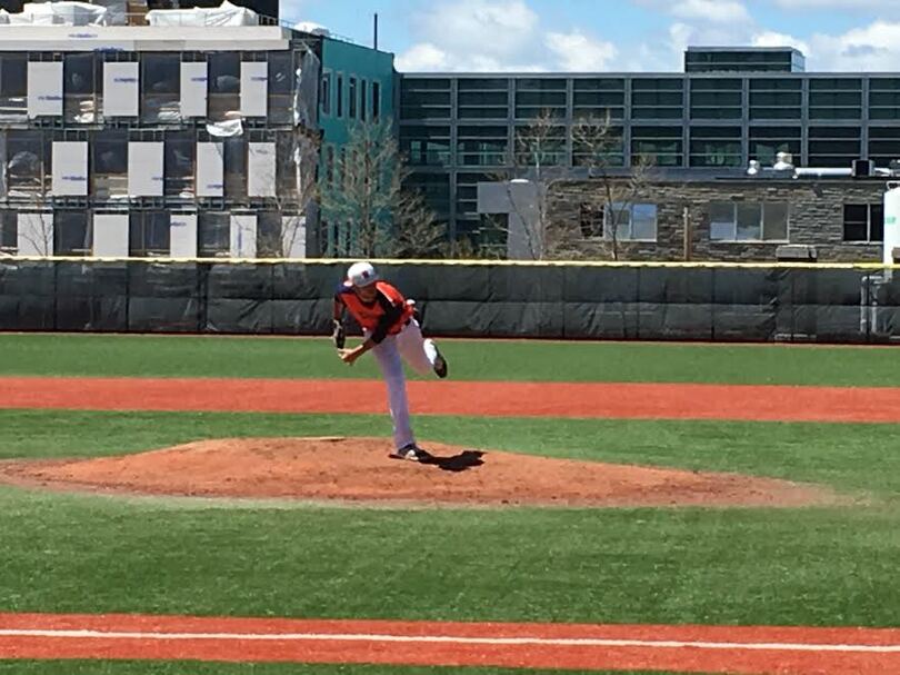 Club baseball pitcher Matt Neumann battles with recovery from Tommy John surgery