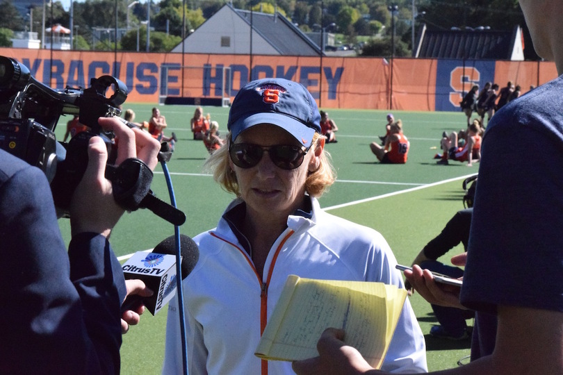 Former Syracuse field hockey goalie Lucy Camlin explains reason for leaving team