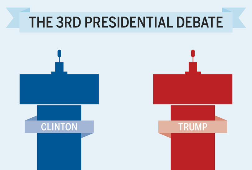 Clinton, Trump get tense in the third and last presidential debate