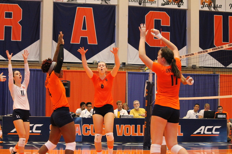 Kendra Lukacs flourishes for Syracuse volleyball after learning the sport from her family