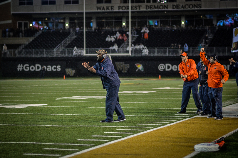 Dino Babers: 2 O-Linemen &#8216;pretty much&#8217; done for season, Coleman&#8217;s targeting penalty and more