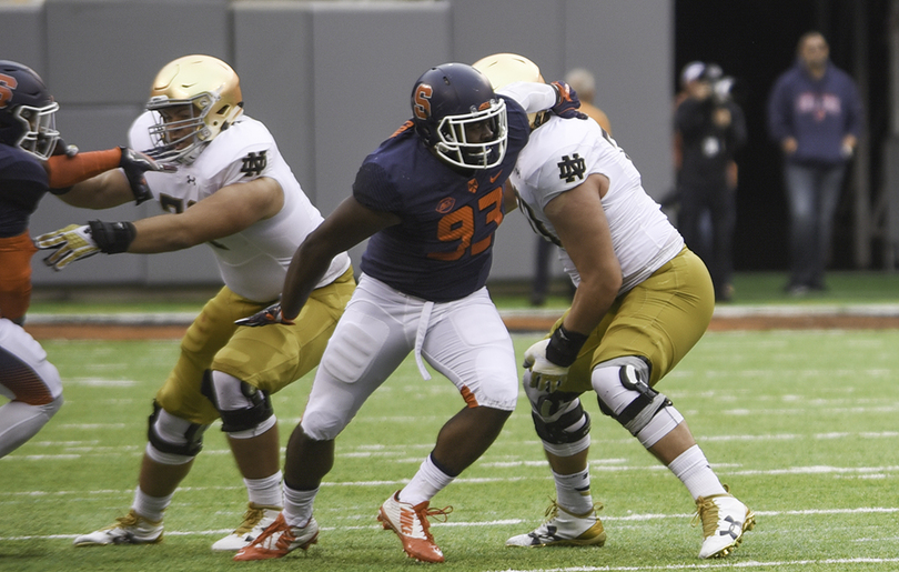 Defensive ends undermanned heading into Syracuse football&#8217;s matchup with No. 17 Virginia Tech