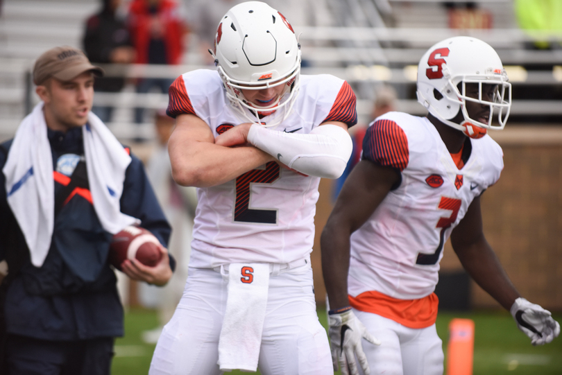 Syracuse football hangs on to beat Boston College, 28-20