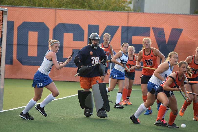 Regan Spencer becomes consistent presence in net as Syracuse heads toward postseason