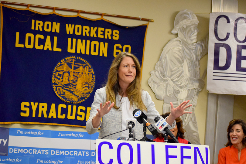 Colleen Deacon campaigns with prominent state, local politicians ahead of Election Day