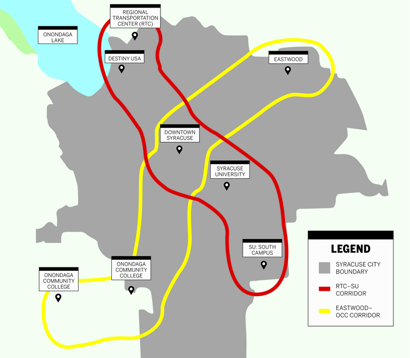 City of Syracuse, Centro work to improve public transit system