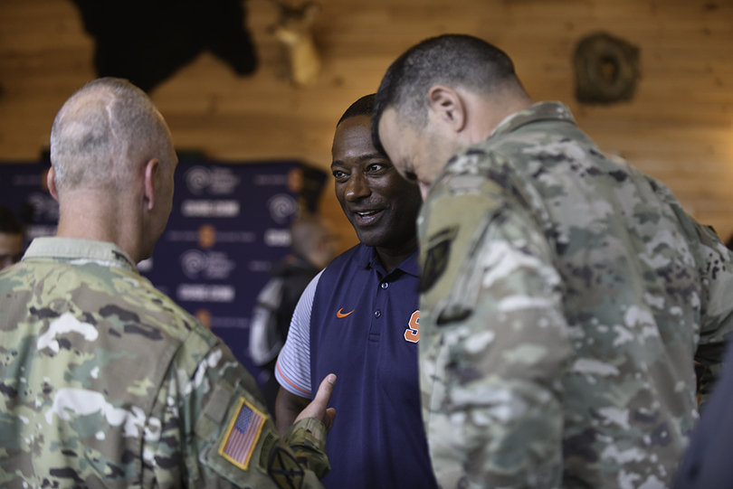 How SU Athletics has embraced the university’s quest to be the No. 1 school for veterans