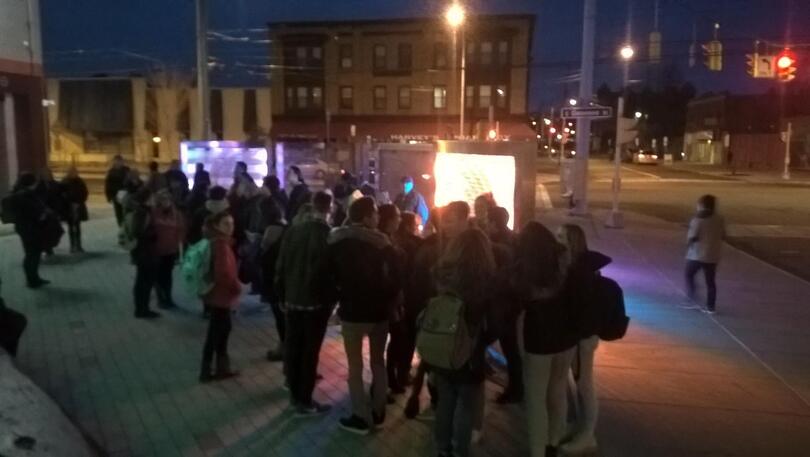 Community gathers at Syracuse Stage/SU Drama Complex for nationwide Ghostlight Project