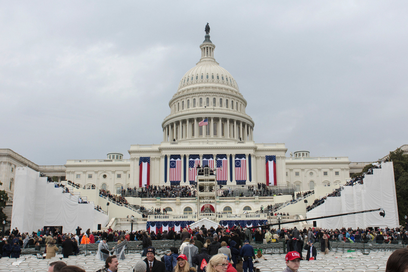 Gallery: President Donald Trump inaugurated as protesters take to the streets