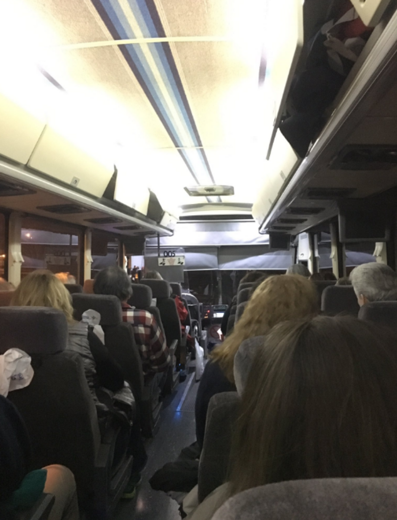 Central New York locals arrive to Women&#8217;s March on Washington on buses