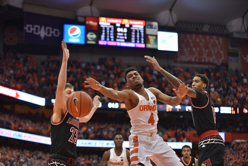 Gallery: Syracuse falls to No. 8 Louisville 76-72 in overtime