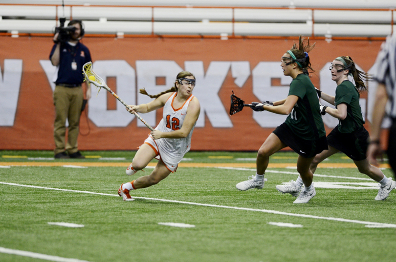 Syracuse women&#8217;s lacrosse blows by Canisius, 18-6