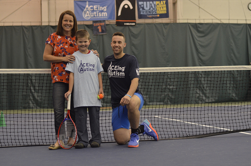 Tennis program makes pros out of children with autism