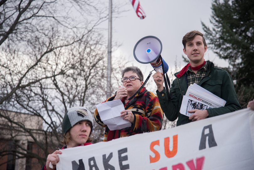 Gallery: Women’s Day Sanctuary Campus Rally