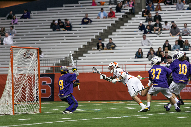 Syracuse’s most dangerous weapon: Brendan Bomberry around the crease